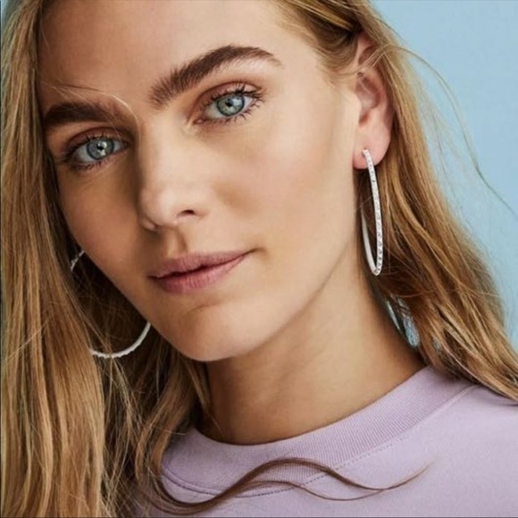 Kendra Scott Val Hoop Earrings / Lilac - Picture 8 of 8